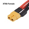 Coliao 2pcs XT60 Parallel Battery Connector 1 Female to 2