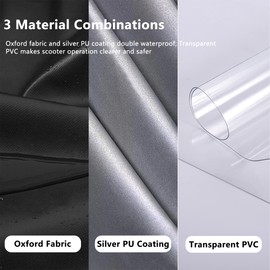 Mobility Scooter Control Panel Cover , Waterproof Mobility Scooter Tiller Accessories Universal Fit, Protection from Sun, Snow, Dust, Wind, & Rain