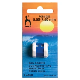 Pony P60602 Row Counter Large: 5.50-7.50mm, Multi, 6 x 4.7 x 9.8 cm