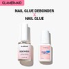 GLAMERMAID 4Pcs/Set Super Strong Nail Glue Remover for Press on