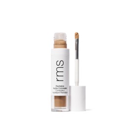 RMS Beauty Revitalize Hydra Concealer, Medium Coverage Hydrating Liquid Complexion Perfector, Skincare-Infused Lightweight and Creaseproof with Built-In Brush Applicator
