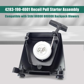 YUXIVCNE 4283-190-4001 Recoil Pull Starter Assembly Replacement for Stihl Model BR800 BR800X Backpack Leaf Blower Parts