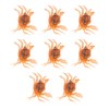 8Pcs Artificial Crab Bait 13cm 33.5g Simulation Crab Soft Lure