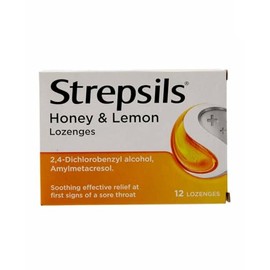 Strepsils Honey and Lemon - Pack of 8 Lozenges