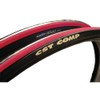 CST Czar Road Folding Tire, Red/Black, 700cm x 25