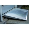 HomeStock City Sleek Adjustable Threshold Wheelchair Ramp 800 Lb. Weight
