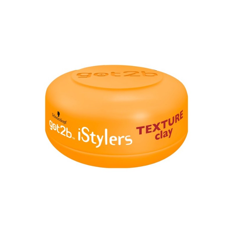 got2b iStylers Texture Clay Pack of 6 x 75 ml