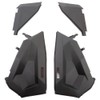 TUSK Plastic Lower Door Inserts Black Durable UTV Side Protection