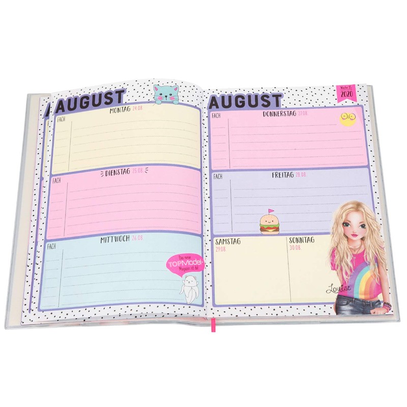 Depesche 11083 school planner TOPModel 2020/21, pink