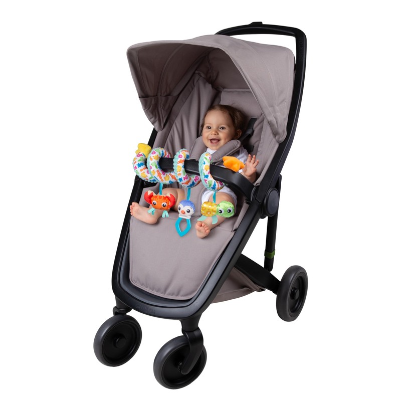 Playgro Ocean Adventure Twirly Whirly | Giocattolo Avvolgente e colorato
