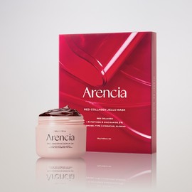 Arencia Red Smoothie Serum 30 50g + Collagen Jello Mask Pack (4 pieces) 2-piece set / 아렌시아 레드 스무디 세럼30 50g + 콜라겐 젤로 마스크팩(4매입) 2종 세트
