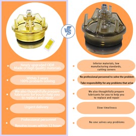 Parzuozenney Kit de reparación de capó y poppet 905-212 de actualización 2025 para Febco 765-1 pulgada y 1-1/4 pulgadas de prevención de reflujo y interruptor de aspiradora kit de reparación