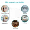 Soporte Horizontal Para Hojas De Cartas Acrílico De 4 Mm,
