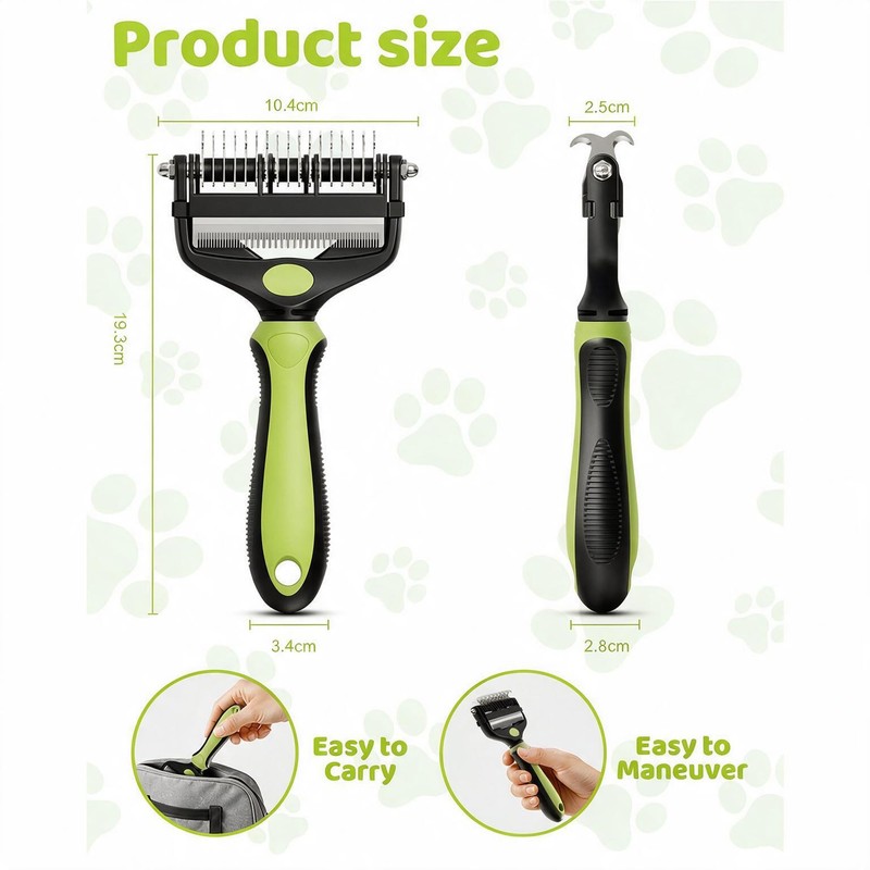 3 in 1 Undercoat Brush Dog Brush Undercoat Cat Brush