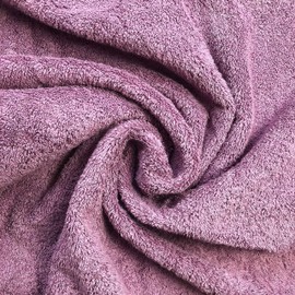 herzbach home Flannel Set of 3 30 x 30 cm - High Quality, Soft & Absorbent Mini Towels in Premium Quality - 100% Natural Cotton (Mauve)