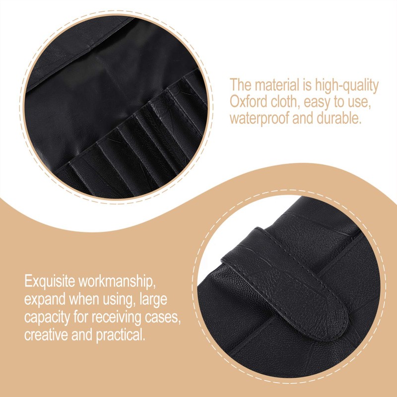 KESYOO Makeup Brush Pouch, Makeup Brush Case, Makeup Pouch, Compact,
