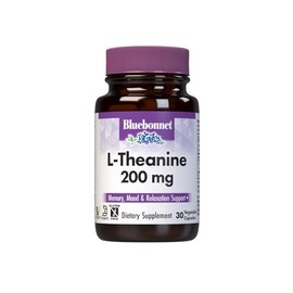 Bluebonnet Nutrition L-Theanine 200 mg, 30 Count