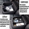 Center Console Organizer Compatible with 2007-2014 Chevy Silverado GMC Sierra