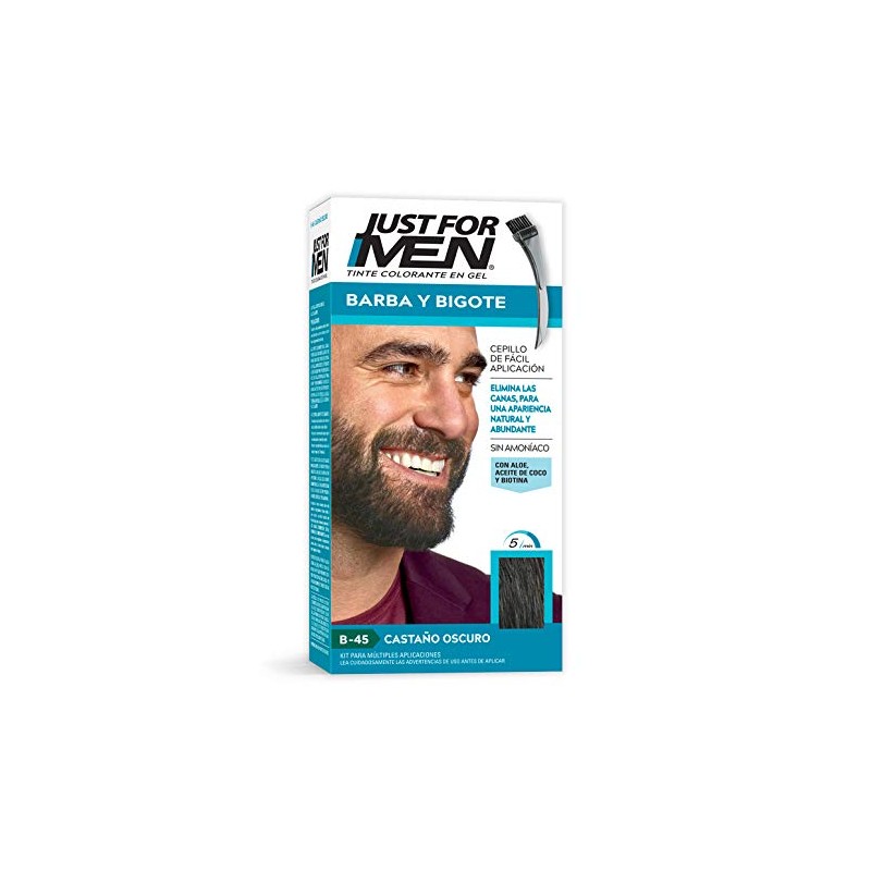 Just For Men Tinte Colorante en Gel para Barba y