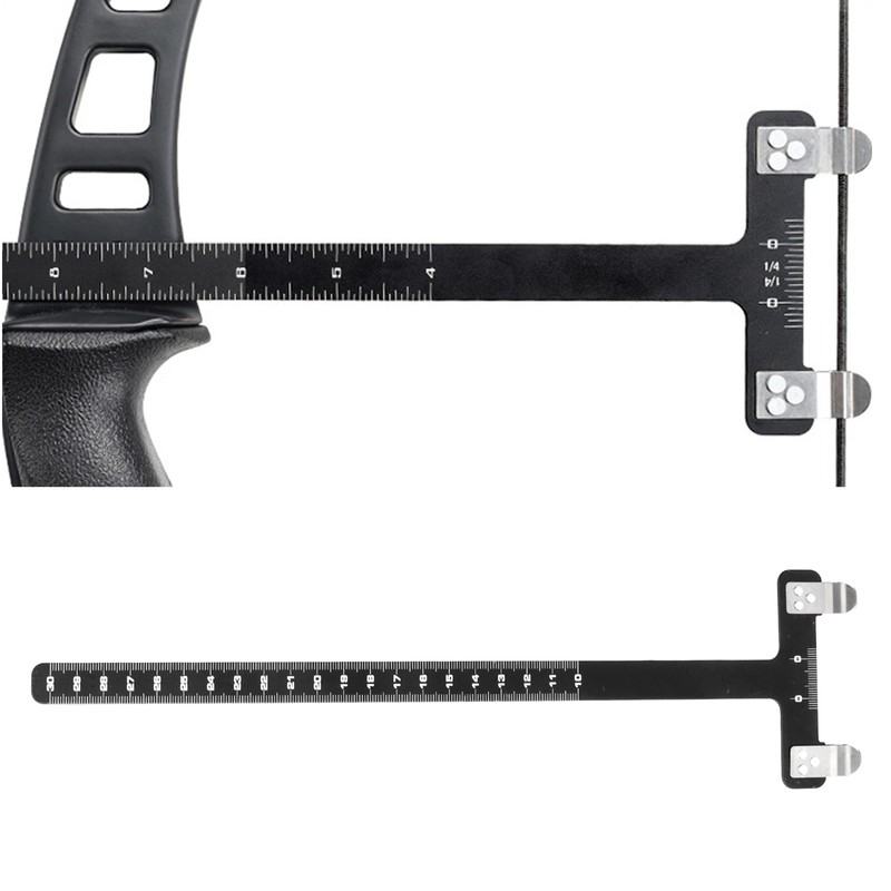 Bow String Nocking Points Pliers Set T Ruler Nocking Buckle