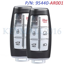 KEYMALLL 2 95440-AR001 Smart Remote Key Fob for Genesis GV70 2022 2023 2024 2025 433MHz
