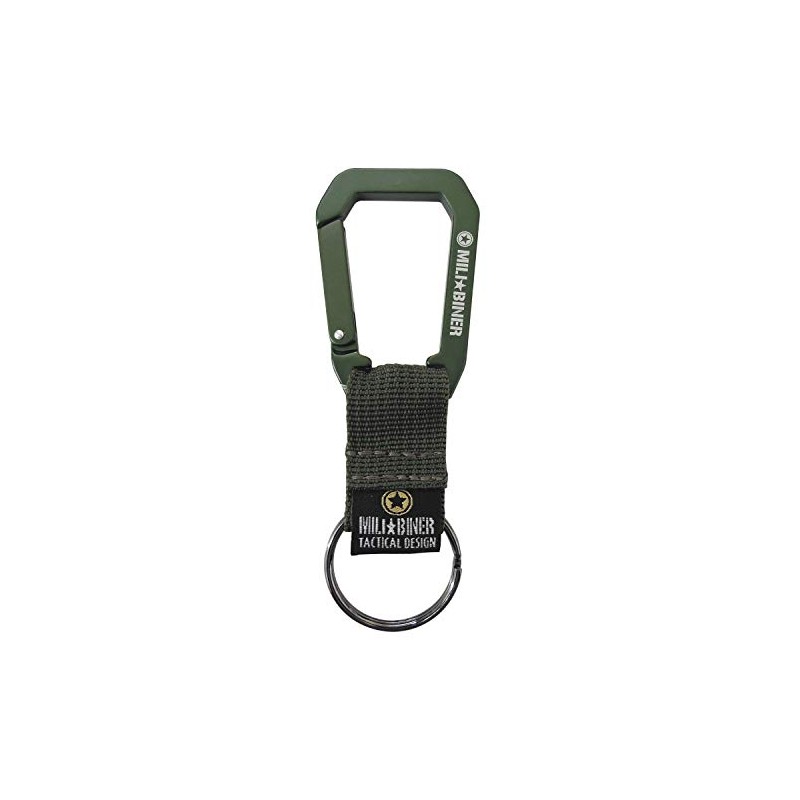 BOHKEN CLUB MCB-12 Military Carabiner Strap, Forest