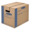 Bankers Box 0062701 SmoothMove Prime Small Moving Boxes, 16l x