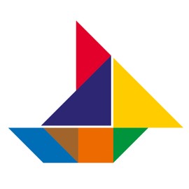 Schmidt Spiele Tangram Kids Multi-Coloured 51406