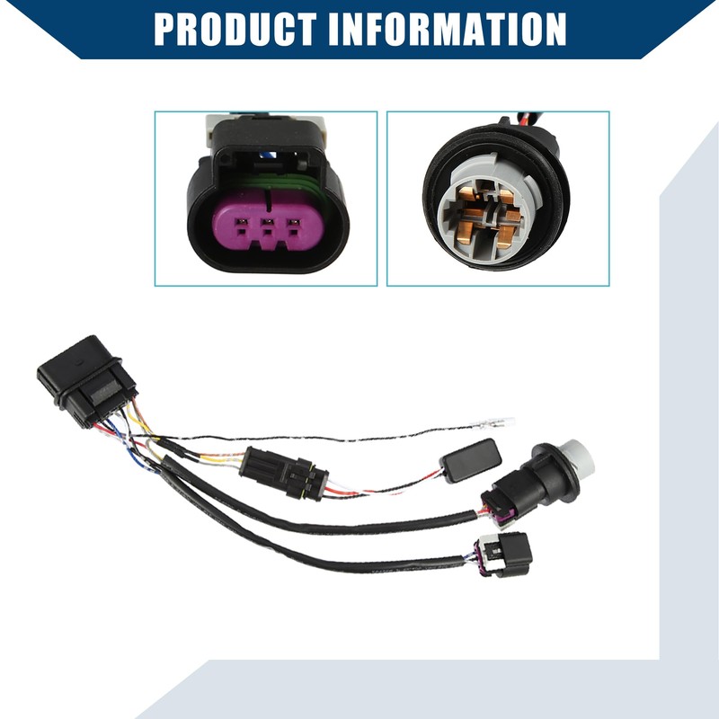 Hihaha Headlights Wiring Adapter for Ram 1500 2500 3500 2013-2018