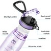 Fanhaw 1L Tritan Water Bottle with Chug Lid - Clear,