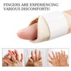 MUNSKT 5-Pack Colorful Finger Splints Fits Thumb, Index, Middle, Ring