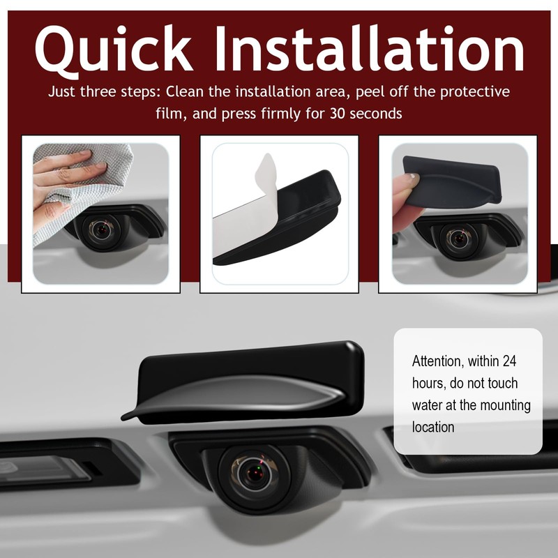 2026 New Backup Camera Rain Shield,Silicone Reverse Camera for Car