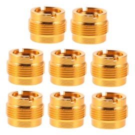 NOLITOY 8Pcs Microphone Adapter Set Stylish Mic Clip Converter with Shock Mount Female to Male Thread Adapter for Broad Compatibility and Noise Reduction