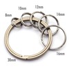 TUNUKE Ti Titanium Ring, Keychain, Key Ring, Key Hook, Carabiner,