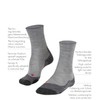 FALKE Women's TK2 Melange Hiking Socks Medium Padding Anti-Bubble Warm