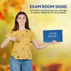ADA CENTRAL SIGNS 6" X4" Exam Room 1 Sign- Tactile