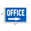 Office Arrow Right Metal Tin Sign Business Retail Store Home
