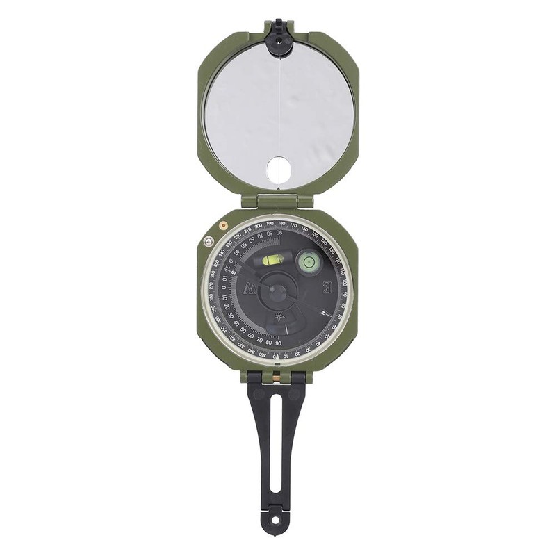 Professional Geological Compass Outdoor High Accuracy Waterproof Fluorescent Multifunctional Survival