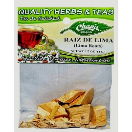 CHAPIS HIERBAS HERBS RAIZ DE LIMA Net Wt. 1/2 oz. (14 g) 3, 6, 12 Packs - 6 PACKS