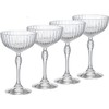 Bormioli Rocco America '20s 7.5 oz. Cocktail Coupe Glasses, Clear,