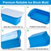 Extra Large Ice Block Molds, 2 Pack 8LB Ice Cube