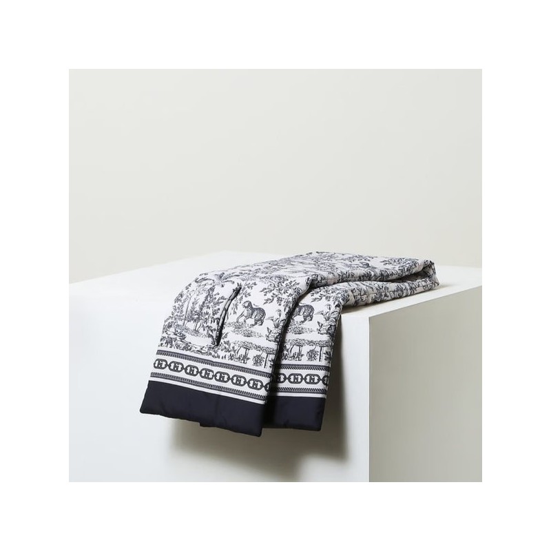 Hazzys (대구신세계)Toile de Jouy 뜨왈드주이 패턴 패딩 머플러 HIMU5E311N2 (Daegu
