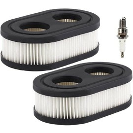 NVLMBL Air Filter for Toro Recycler 22 inch 20332 20333 20334 20339 20340 (2Air Filter,1 Spark Plug)