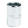 Proto J5216H Socket, Steel, Chrome, 1/2 in