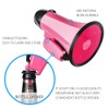 MyMealivos Portable Megaphone Bullhorn 20 Watt Power Megaphone Speaker Voice