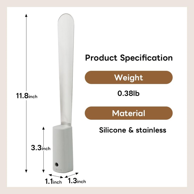 ROUNDS Standing Shoe Horn (Grey)