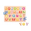 abgee 921 TY852 EA Wooden Alphabet Puzzle 27pce, red