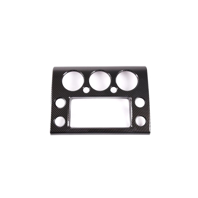 encar88_8 Interior Carbon Fiber Navigation Panel Frame Trim For Toyot@