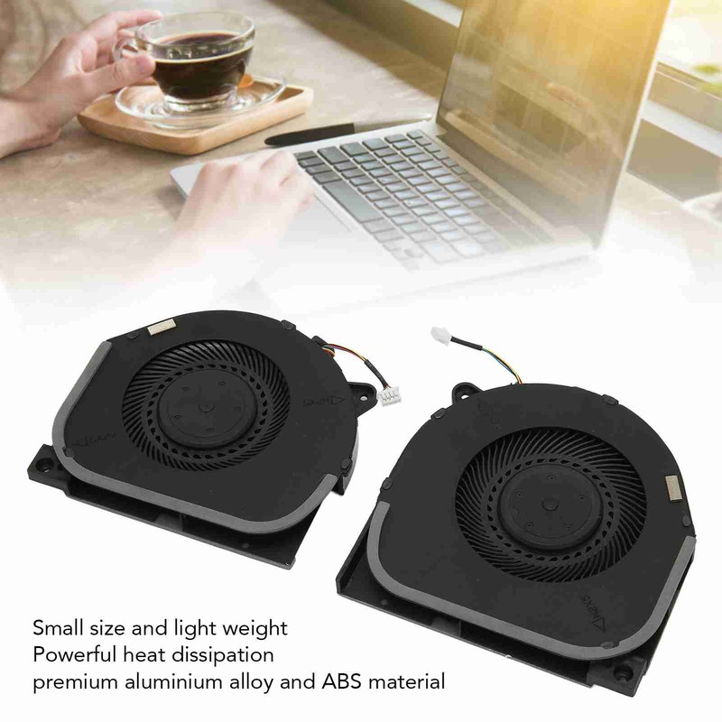 For Legion Cooling Fan 4pin Connector Durable Material Fast Cooling