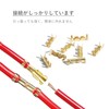 YFFSFDC Straight Terminal Set Easy Connect Wire Processing Crimp Terminals